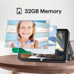 Description Picture 3 of item【1 Year Warranty】Kodak 10.1 Inch Digital Photo Frame Built-in Battery,1920*1200 FHD Touch Wide Picture Screen with 32GB Storage