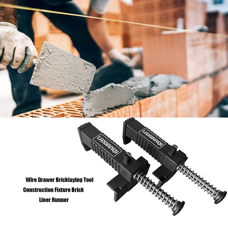 Bricklaying Construction Brick Liner Wall Builder Wire Frame Drawer Fixer Fixture