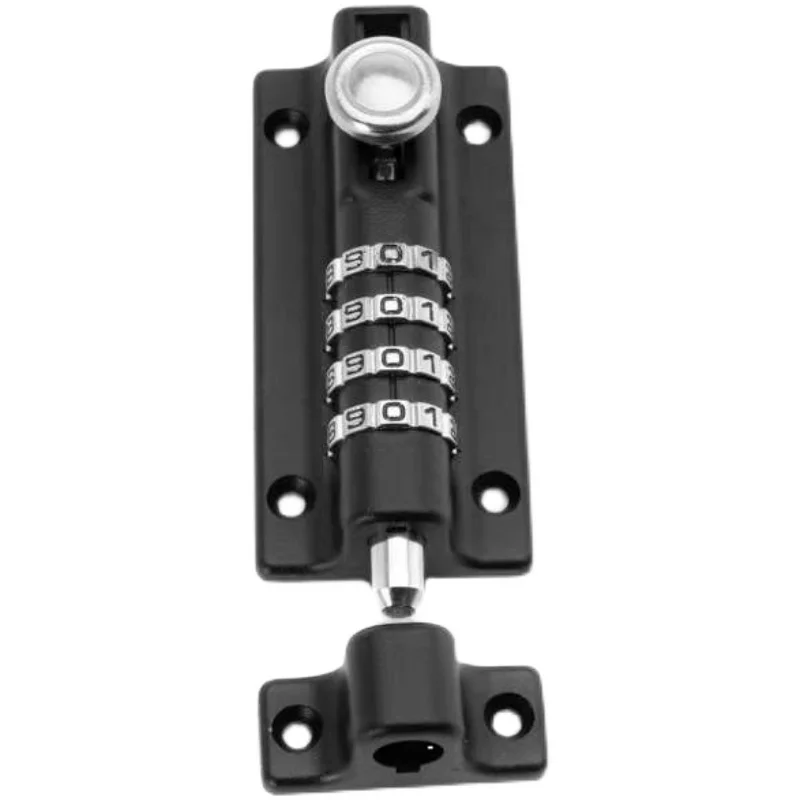 1 Pc Zinc Alloy Password Lock Drawer Latch Door Mortise Anti-theft Padlock Handle Furniture Deadbolt Cabinet Wardrobe Lock