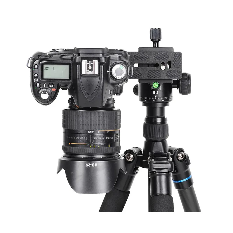 Aluminum Quick Release Tripod Plate with 1/4'' Screw