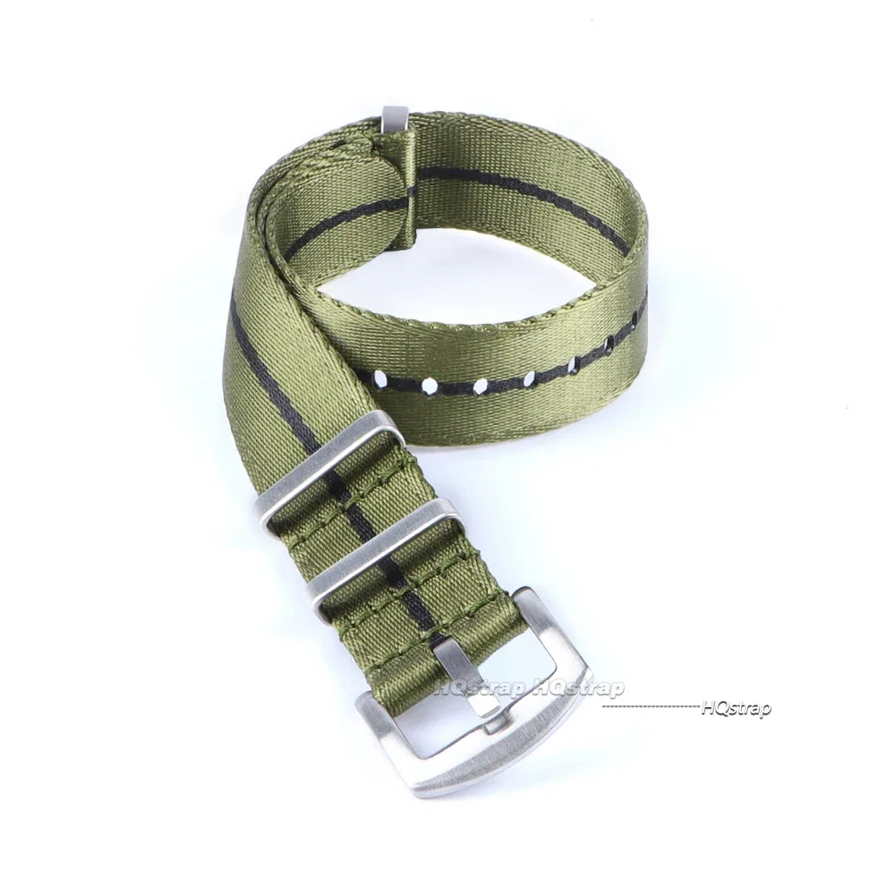 Premium Braided Nylon Canvas Watch Band - Universal Soft Sport Bracelet Accessory