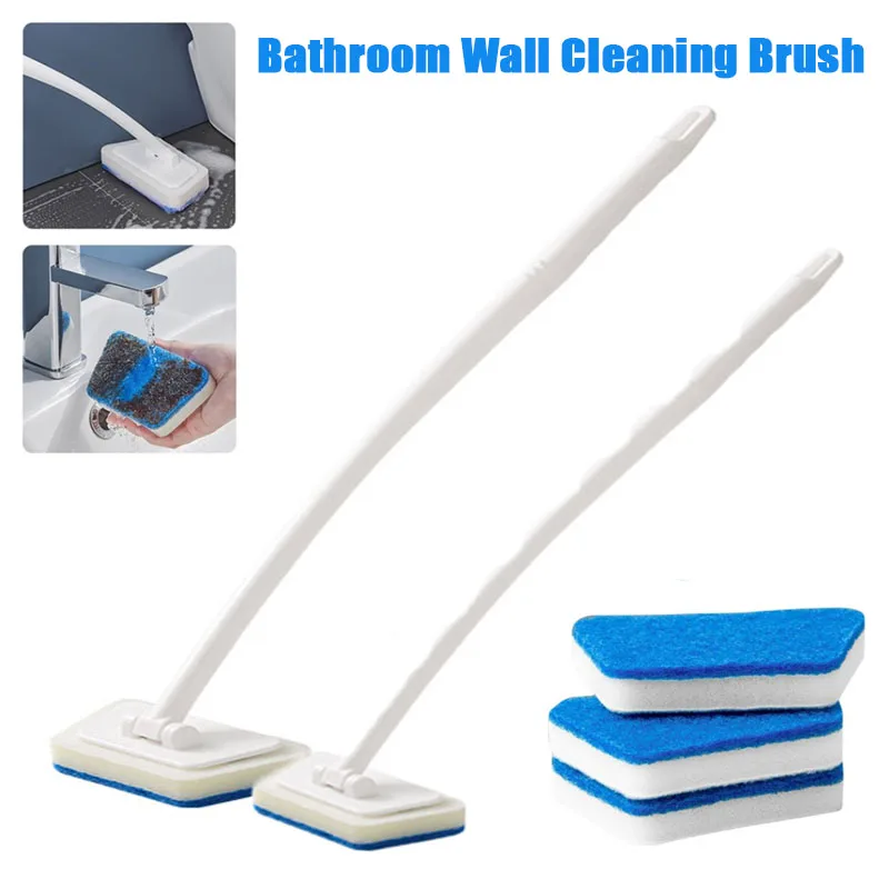 New-Bathroom-Wall-Brush-Long-Handle-Removable-Household-Floor-Bathtub ...