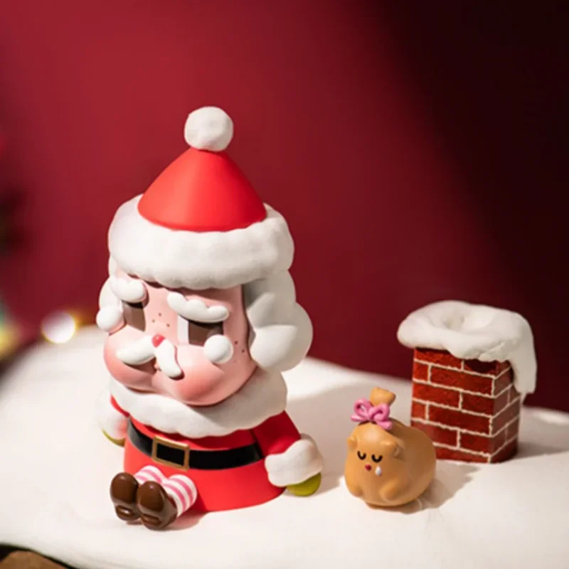 Pop Mart Crybaby Lonely Christmas Series Blind Box Toys Mystery Box Original Figure Guess Bag Mystere Cute Doll Kawaii Model