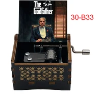 speak softly love Godfather music theme music box Caixa De Musica Musical Box Christmas Gift Drop Shopping large stock 1