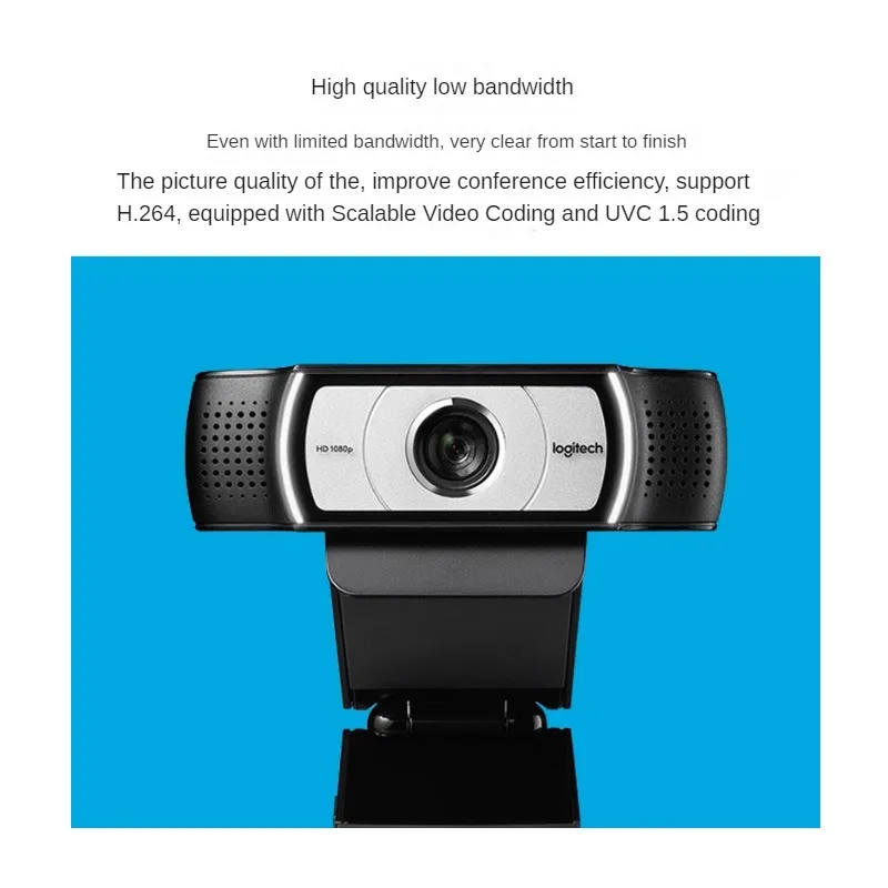 Logitech C930c/C930e Office Meeting USB Computer 1080p Network Live HD Camera 3
