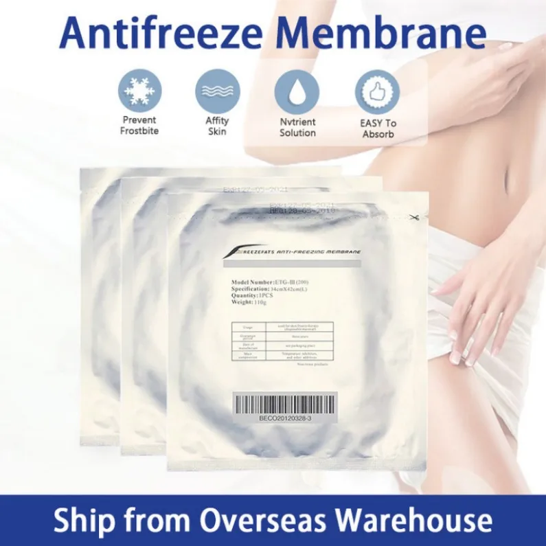 

100Pcs Anti-Freeze Membrane Anti Cellulite Body Slimming Machine Weight Reduce Cold Therapy