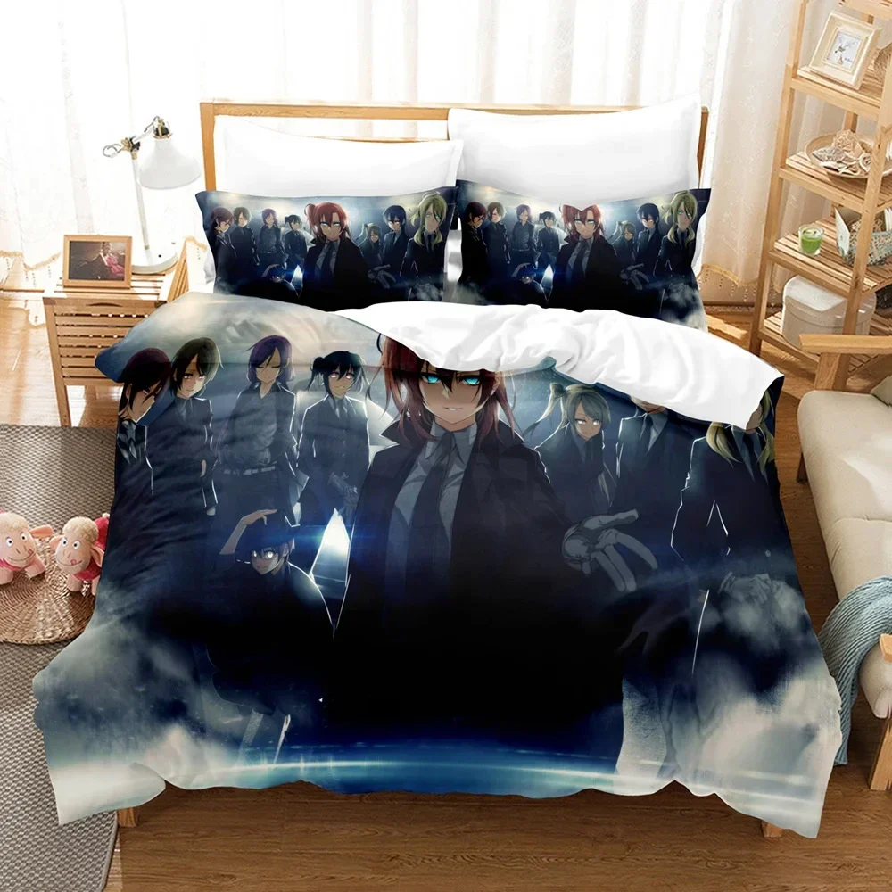 Anime Love Live! School Idol Festival Bedding Set Boys Girls Twin Queen Size Duvet Cover Pillowcase Bed Kids Adult 4