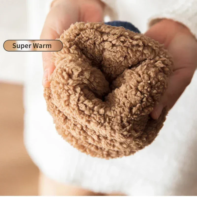 

Fluffy Sleeping Women Grip Slouch Slippers Socks Male Comfy Winter Non Warm Sock Female Soft Men Floor Thick Plush Fuzzy Slip