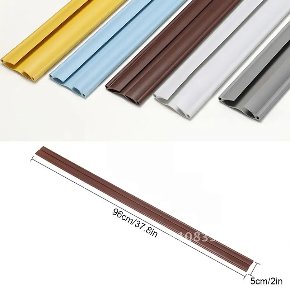 

Noise Reduce Door Seal Strip Guard Soundproofing Soft Under Door Draft Blocker Insulator Door Draft Stopper Weather Stripping