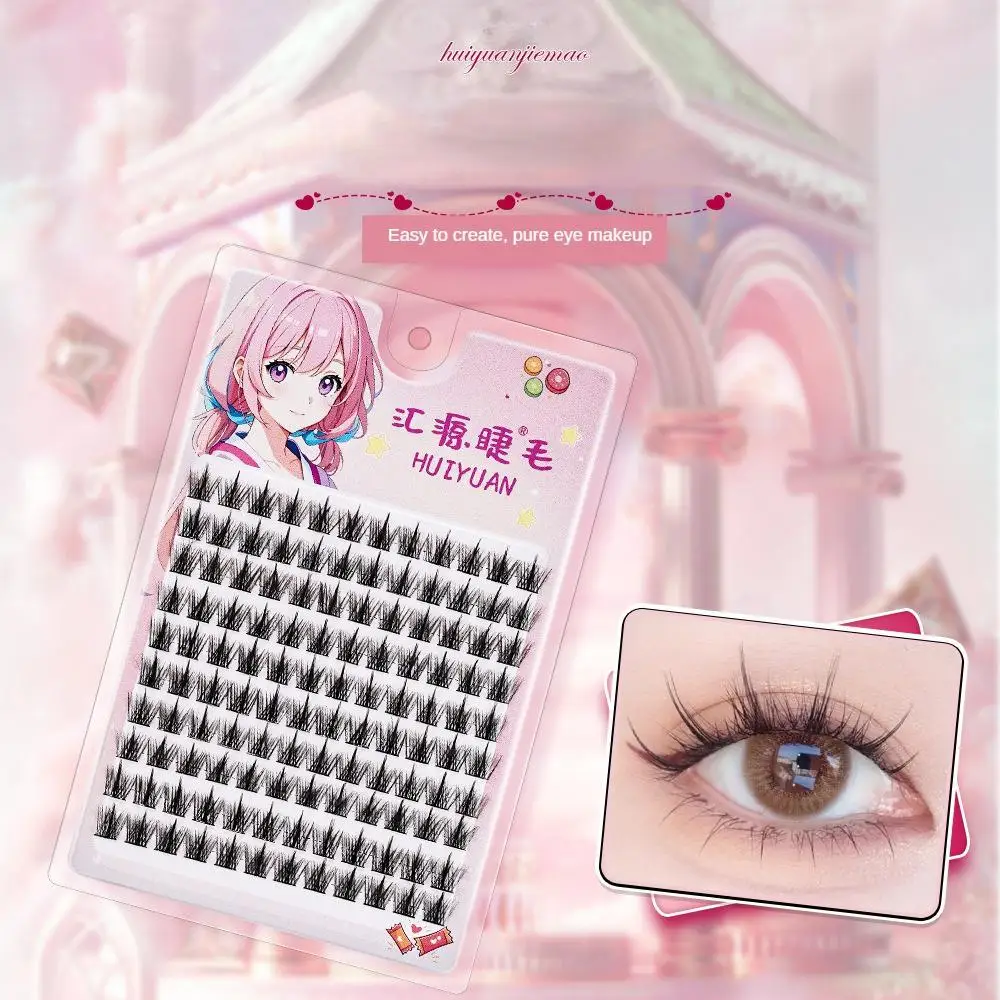 실물 같은 3D 인조 속눈썹 지속, 가볍고 날씬한 푹신한 인조 속눈썹, 자연 두꺼운 인조 속눈썹, 메이크업 없음