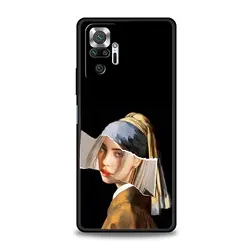 Artistic David & Mona Lisa Phone Case - Aesthetic Design Cover for Redmi 9T (A1)