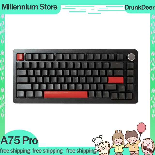 Drunkdeer A75 Pro Mechanical Keyboards Magnetic Switch Rgb 