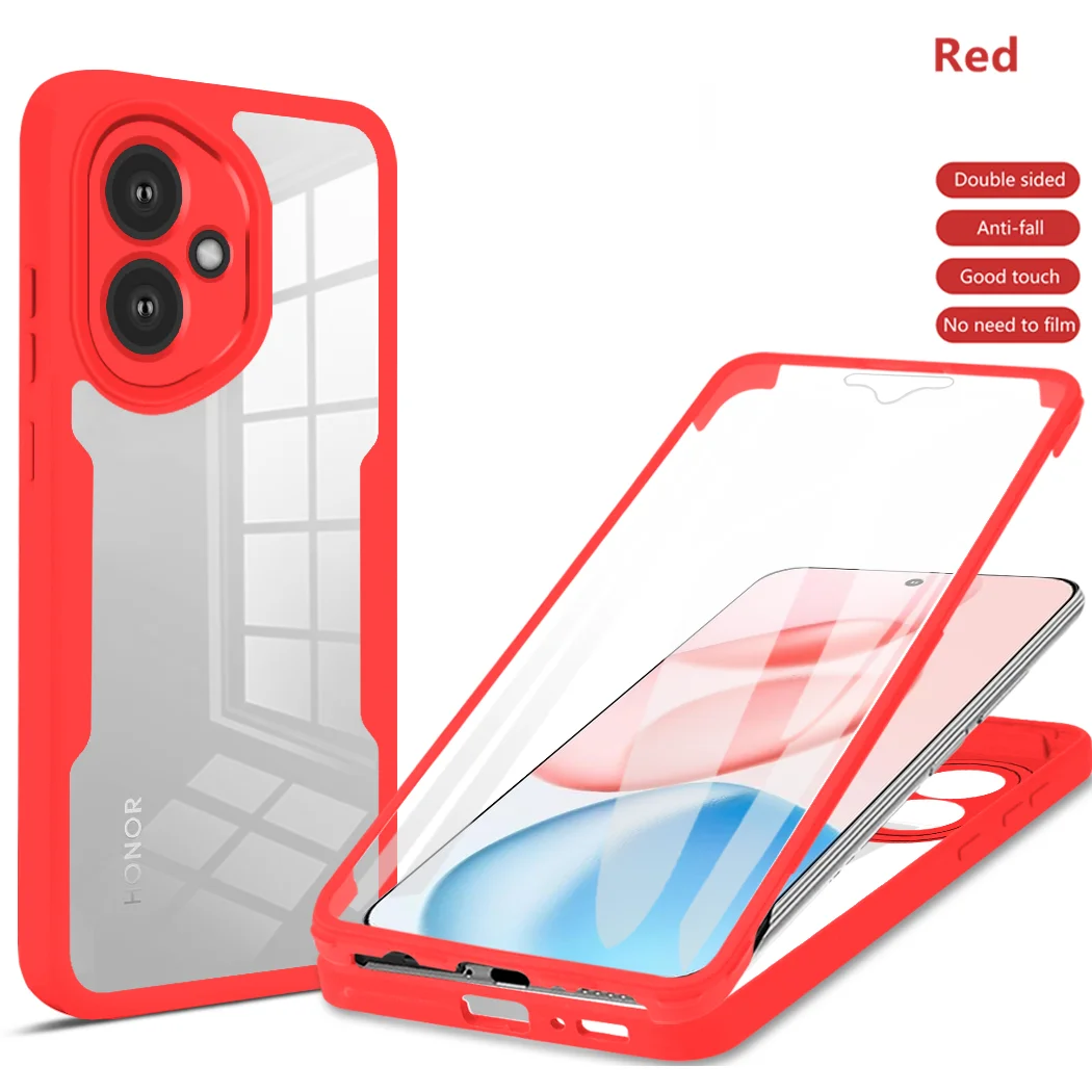 Full Body Shockproof Protective Phone Case with Screen Protector