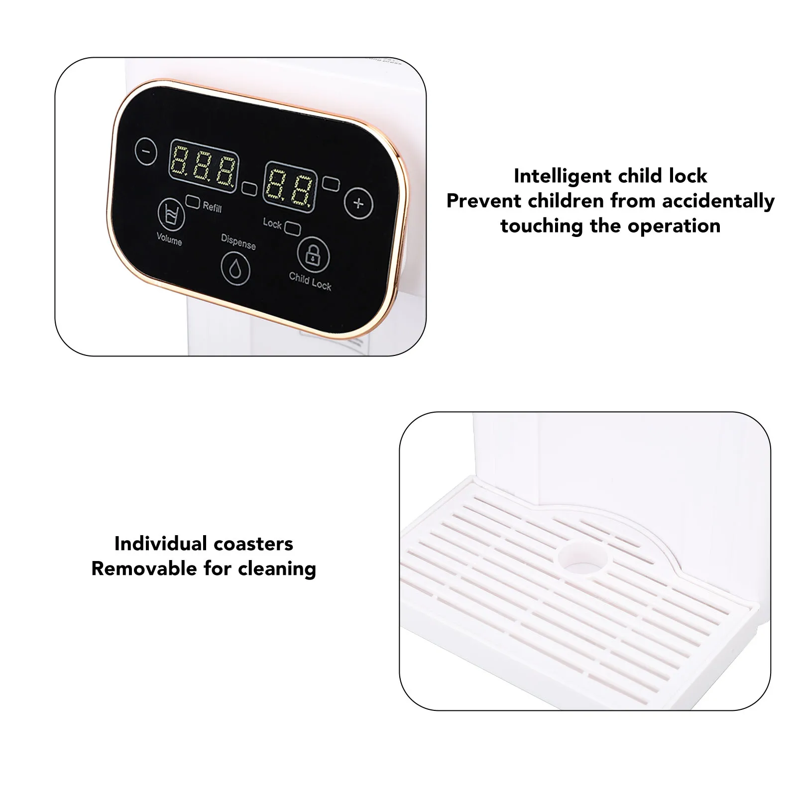 Electric Kettle Cup Boiler Instant Hot Water Dispenser Bottle Drinking Water Thermal Insulation Heating Baby Milk Heater Teapot 6