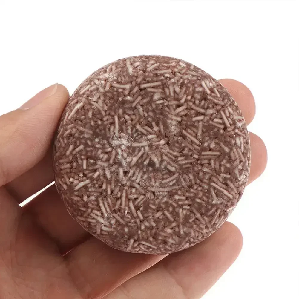10G Natural Organic Polygonum Essence Hair Darkening Shampoo Bar Soap Mild Formula Hair Shampoo Gray Hair Reverse Cleansing 5