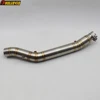 For Kawasaki KLX400SR 2003-2004 Motorcycle Exhaust Muffler Mid Link Pipe Connect ID:51mm Muffler Exhaust Can Pot