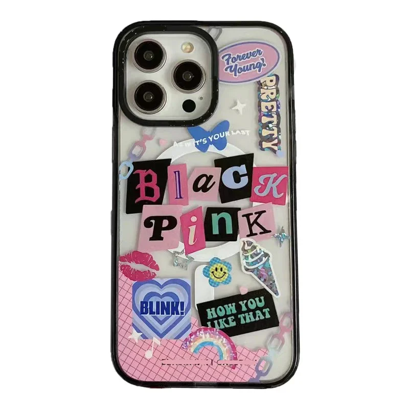 MagSafe Acrylic Fashion Korean Phone Case Cover for IPhone 11 12 13 14 Pro Max Case for IPhone 14 Pro Max