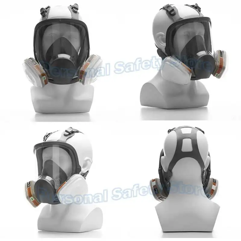Lot de 3 pièces de rechange pour masque complet 6800 - Tasse de nez remplaçable