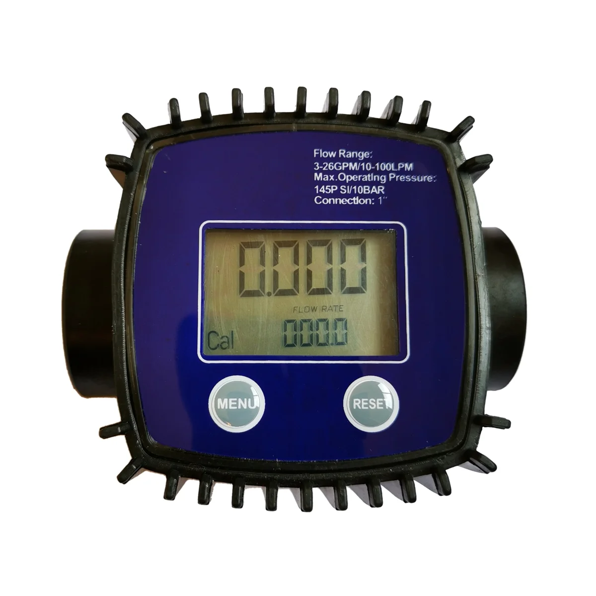 

Турбинный расходомер топлива K25 расходомер воды ЖК-измеритель расхода трубопровода жидкий расходомер датчики 2,3-3,3 V-A синий