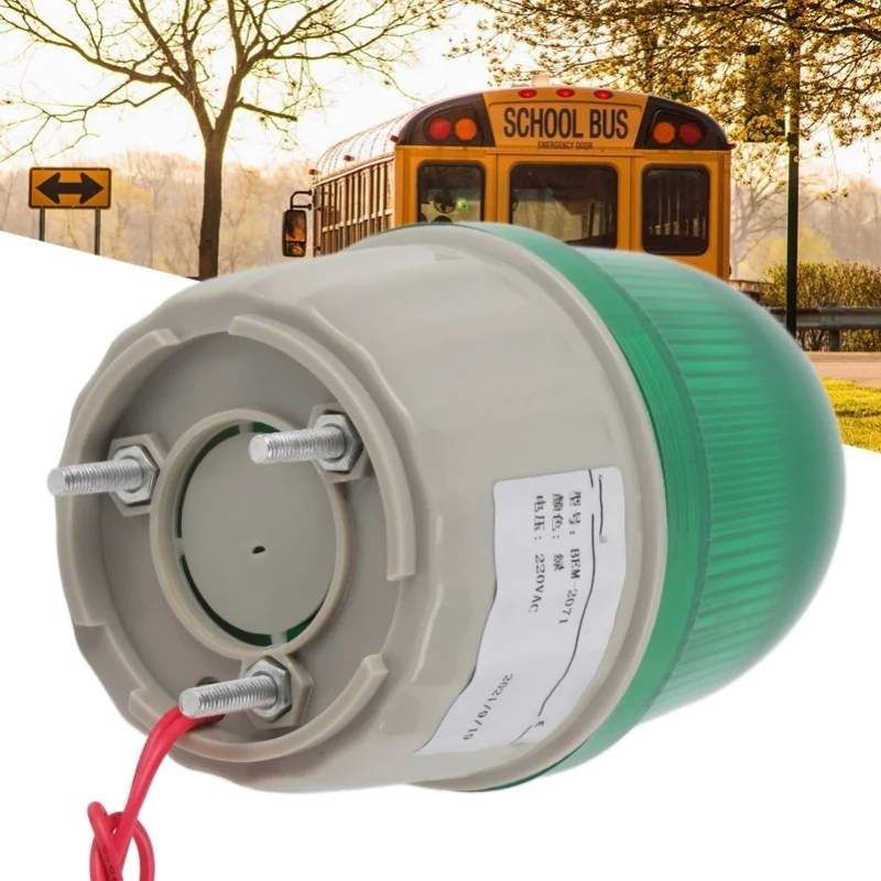 BERM 경고등 BEM-2071 LED 회전 점멸 표시등(220V AC 모니터링용)