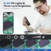 Digital Microscope Wireless Pocket Handheld USB Microscopes 1000X Zoom Fixed Focus HD Magnifier with LED For iPhone Android PC 5