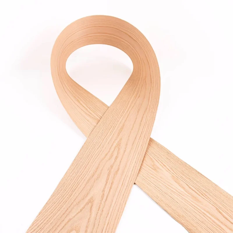 Veneers for wooden doorsDIY Natural red oak furniture Solid wood veneer Home decoration veneer 18x250cm Thickness 0.25mm wood veneer