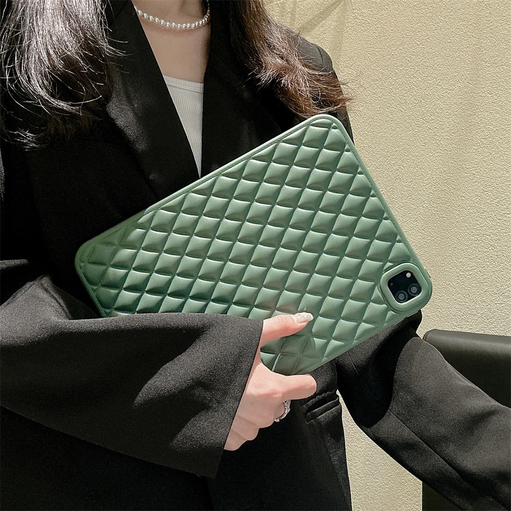 Fundas For Pro 11 2021 case for 4 Air 5 10.9 iPad 10th 10.2 '' 7th 8th 9th Case 2022 Cover Rhomboid Soft_voghion.com