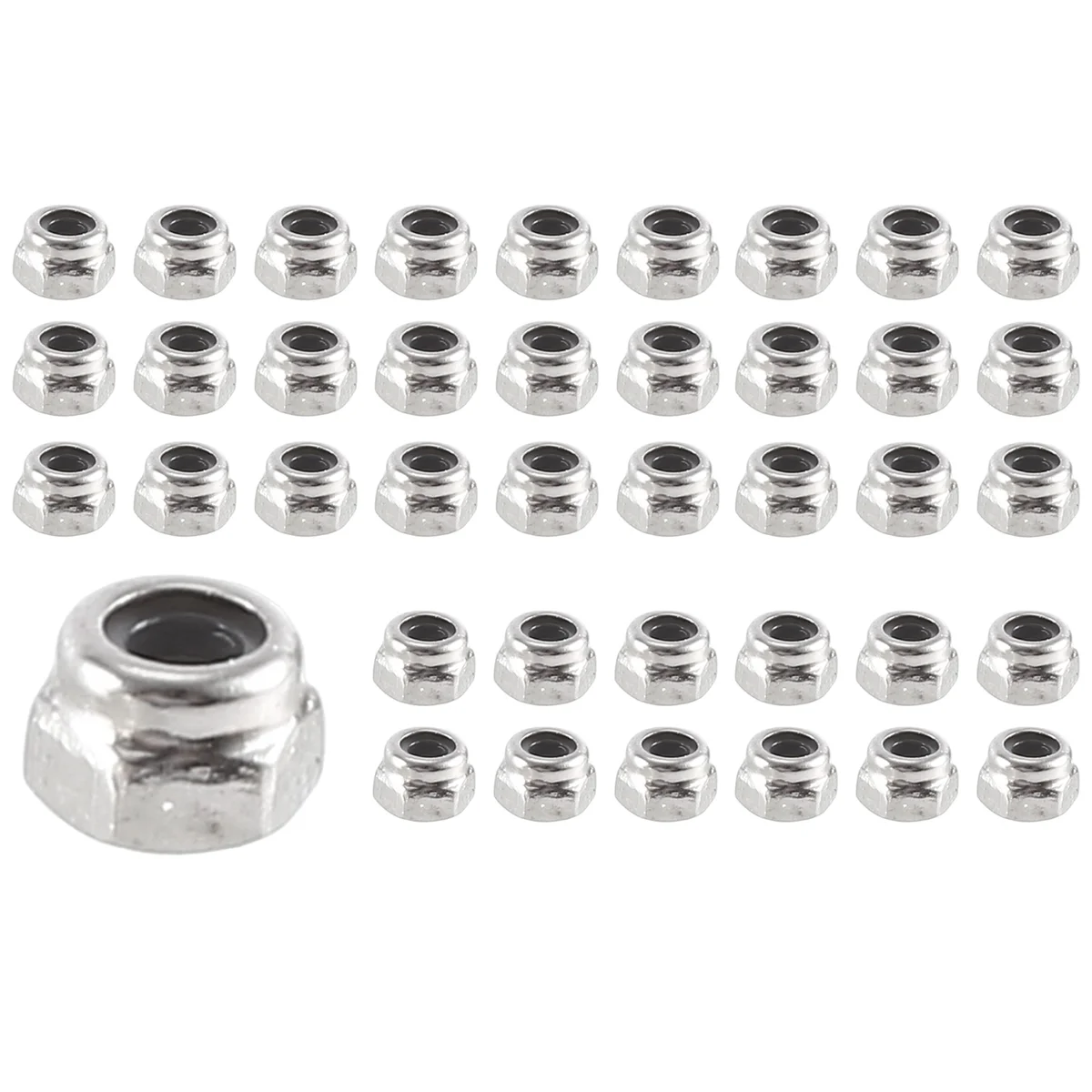 Metal M2.5 Wheel Lock Nuts for 1/18 RC Car Crawler Traxxas TRX4M