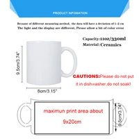Tasse à couleur changeante en céramique noire, tasse magique à couleur changeante, personnalisez votre photo sur une tasse à thé, une tasse à café, un meilleur cadeau pour un ami 4
