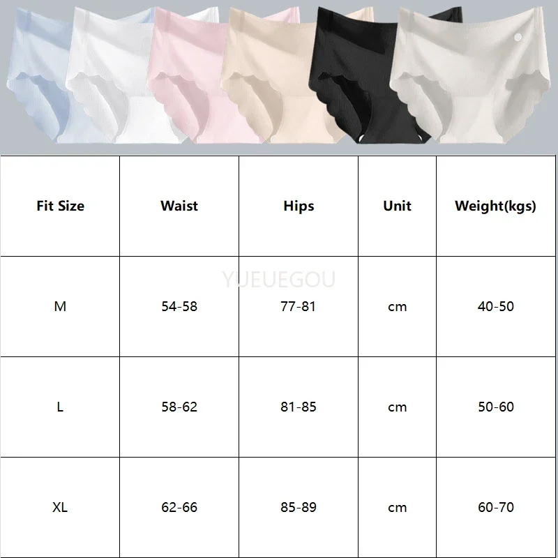 Mutandine Da Donna In Seta Di Ghiaccio Senza Cuciture, Slip - Foto 7