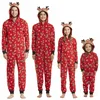 2025 Christmas Family Matching Rompers Adult Kid Baby Family Matching Outfits Pajamas Xmas Deer Family Look Matching Jumpsuits 4