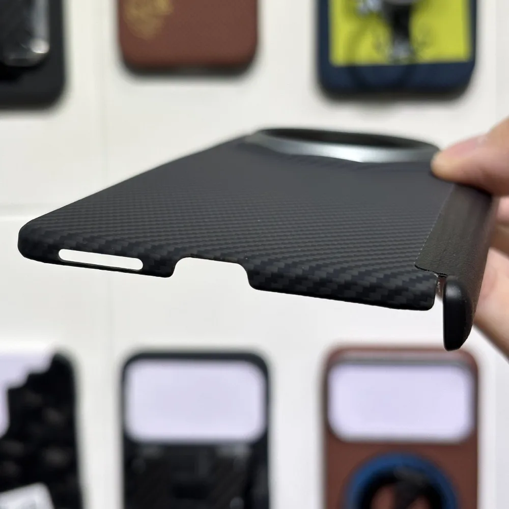 Premium Magnetic Aramid Carbon Fiber Phone Case with Magsafe Compatibility