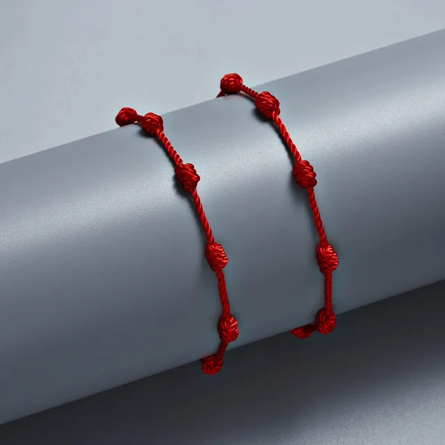 Red String of Fate Good Luck Protection Couples Bracelets for Boyfriend  Girlfriend Him and Her Long