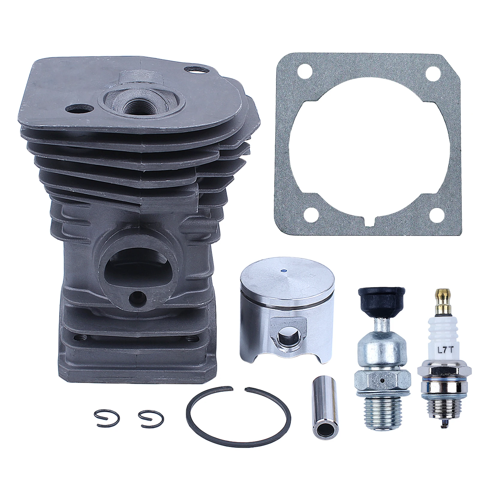 40MM Nikasil Cylinder Piston Kit For Husqvarna 340 345 E 350EPA Jonsered CS 2141 2145 2150 503 87 00-76 Chainsaw 2
