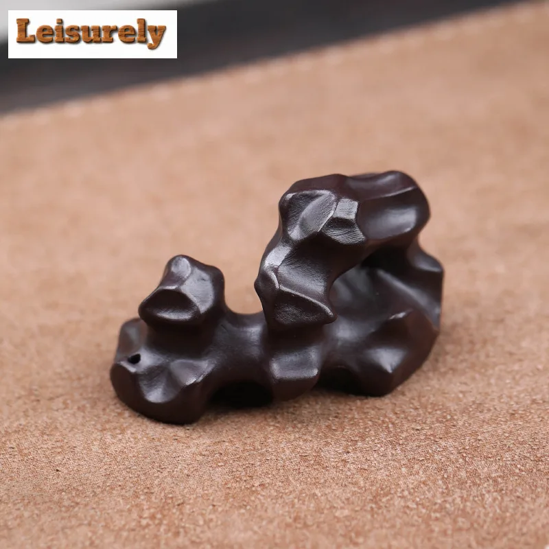 Taihu Lake Stone Zisha Penholder Tea Pet Boutique Tea Games Tea Figurine Play Toys Tea Statue Ornaments Can Be Raised Supplies