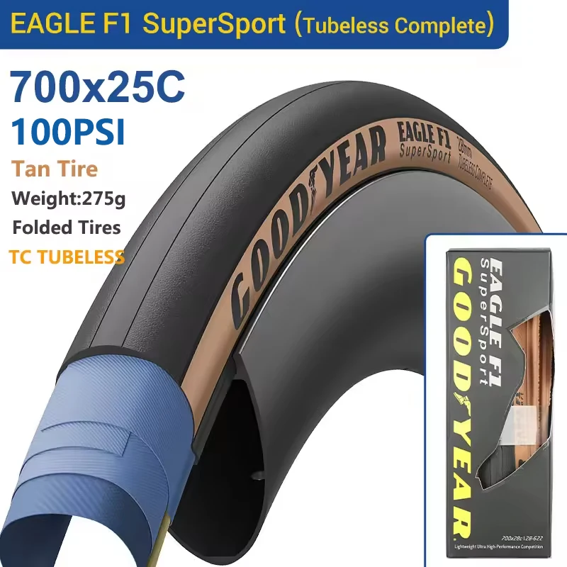 未使用新品　GOODYEAR EAGLE F1R チューブタイプタイヤ ウエムラサイクルパーツインターネット店 / GOODYEAR