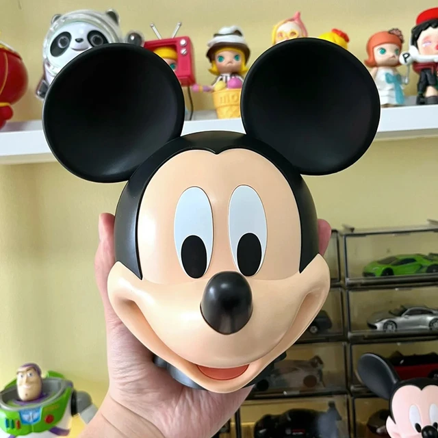Disney Mickey Mouse salvadanaio salvadanaio stoccaggio giocattoli per  bambini decorazioni per la casa salvadanaio topolino Action Figure regalo  di natale per bambini - AliExpress