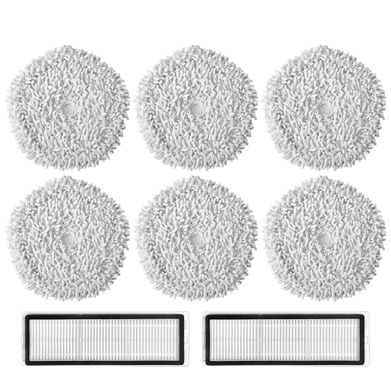 

Filters Mop Cloths Replacement Kits Accessories For Xiaomi Dreame W10 Robotic Vacuum Cleaner