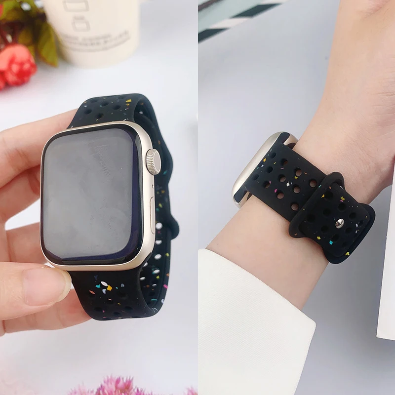 Premium Silicone Sport Band for Smartwatches - Durable & Comfortable Strap Bracelet