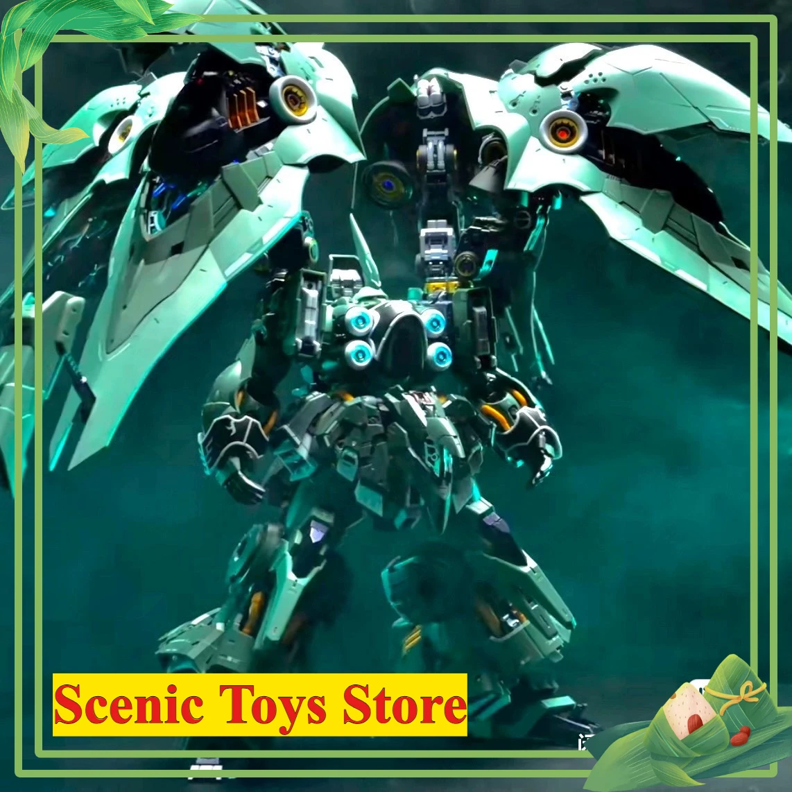 【キャンディグリーンVer.】1/100 オシリスの翼　プラモデル　海外製 Axis Model Play オシリスの翼 シャストリヤ ビッググリーンペッパー