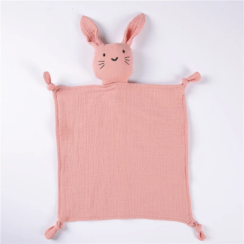 Name Personalized Embroidered Baby Soother Appease Towel Sleeping Baby Comforter Security Blanket Gift For Newbron Baby Newborn 4