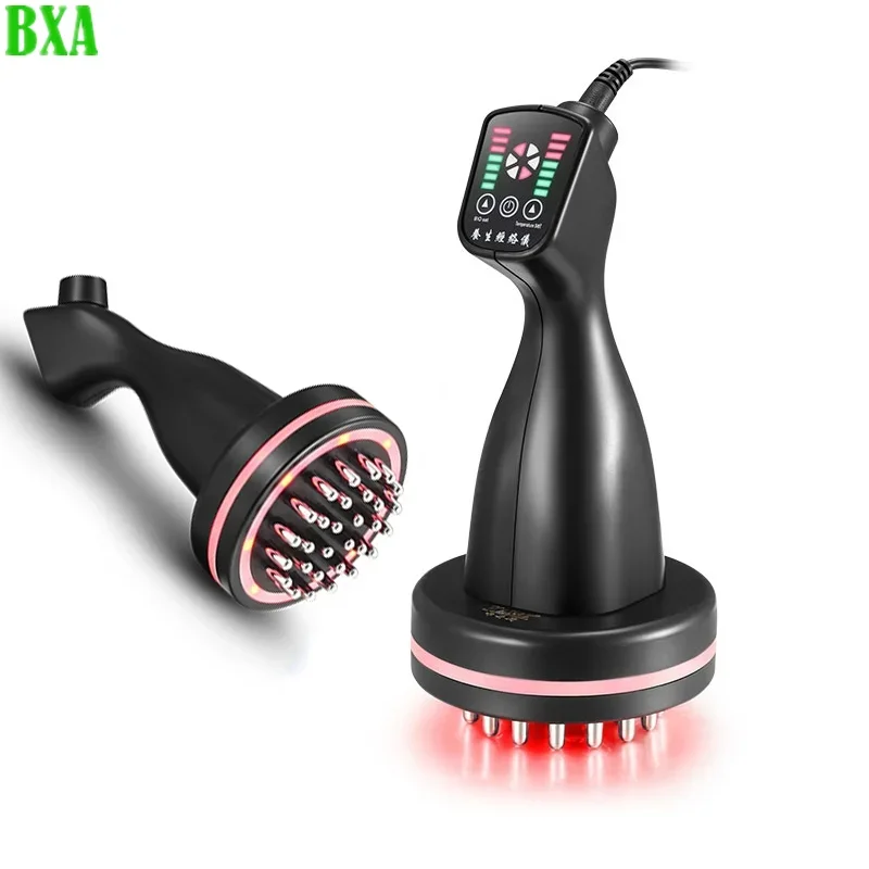 

7 Mode Meridian Electronic Warm Brush Slim Device Microcurrent Infrared Body Detoxification Massager Promote Blood Relax Guasha