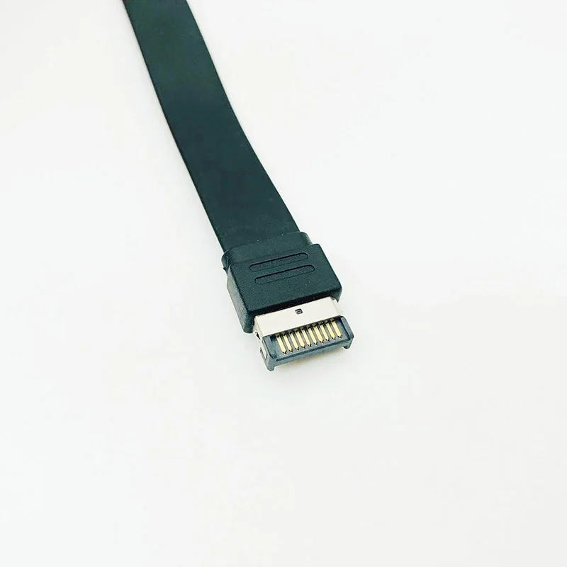 High-Speed Type-E to Type-C Extension Cable, USB 3.2 GEN2 10Gbps, 60cm/80cm Length