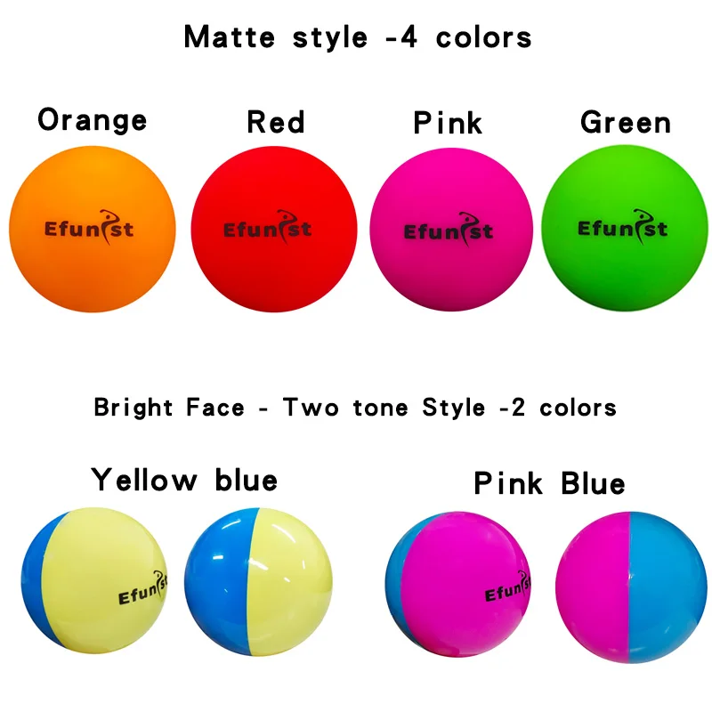 Golf Balls Golf Park Ball Matte Glossy Golf Balls Mixed Color Park Ball Accessories