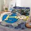 F-Fallouts Boy Game Blanket Skin friendly comfort plush blanket suitable for sofa living room office bedroom travel and gifts 1