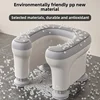 Hot Squatting Potty Poop Stool Easy To Clean Widen Panel Toilet Chairs Healthy Gifts for Seniors Portable Toilet Seat for Home 2
