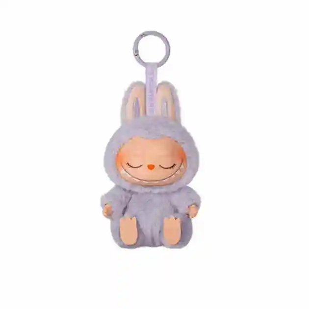 Genuine Spot Goods Pop Mart Labubu Heartbeat Macarons Vinyl Blind Box Plush V2 Toy For Kids Christmas Gift