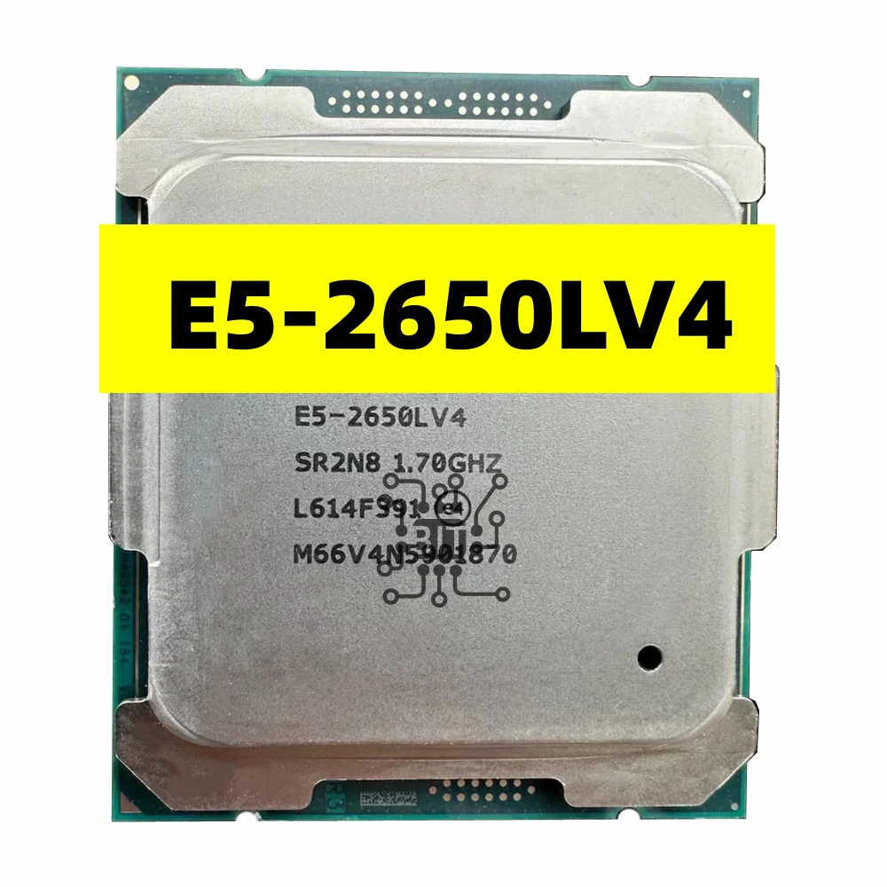 

E5-2650LV4 Xeon E5 2650LV4 1,70 ГГц 65 Вт 14-Cores 35 Мб SmartCache E5-2650LV4 FCLGA2011-3 Бесплатная доставка