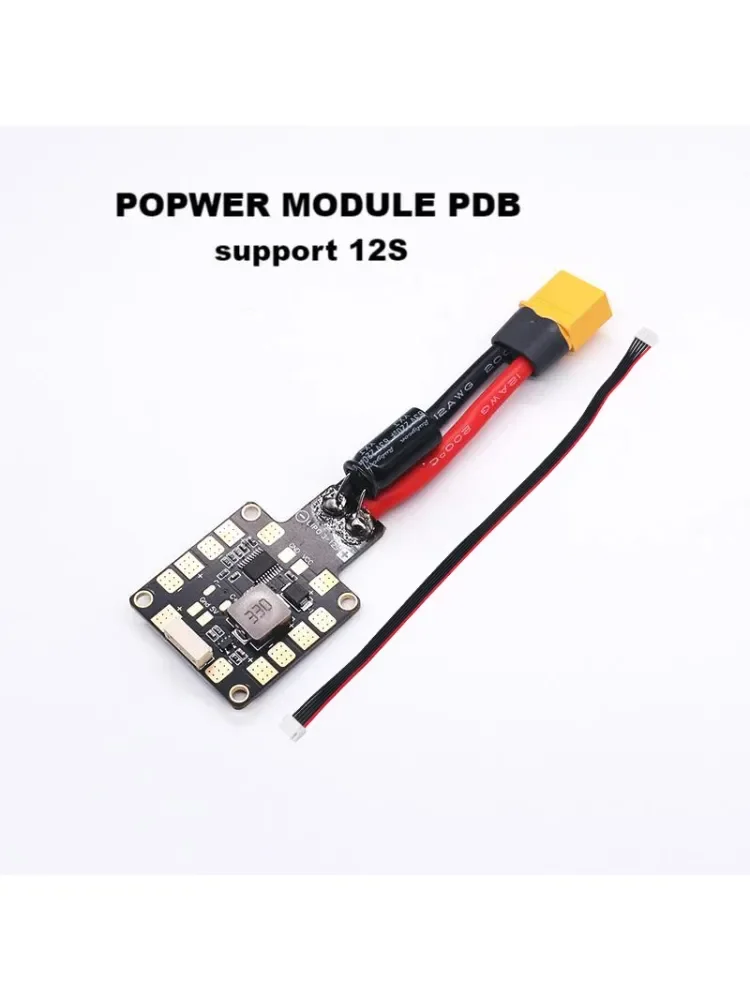 Modulo di Alimentazione Happy PM02 V3.2 12S per 2.4.8 6C PRO V6 Ardupilot RC Flight Control Happy Racing Drone con Connettore XT60 32 - Image 4