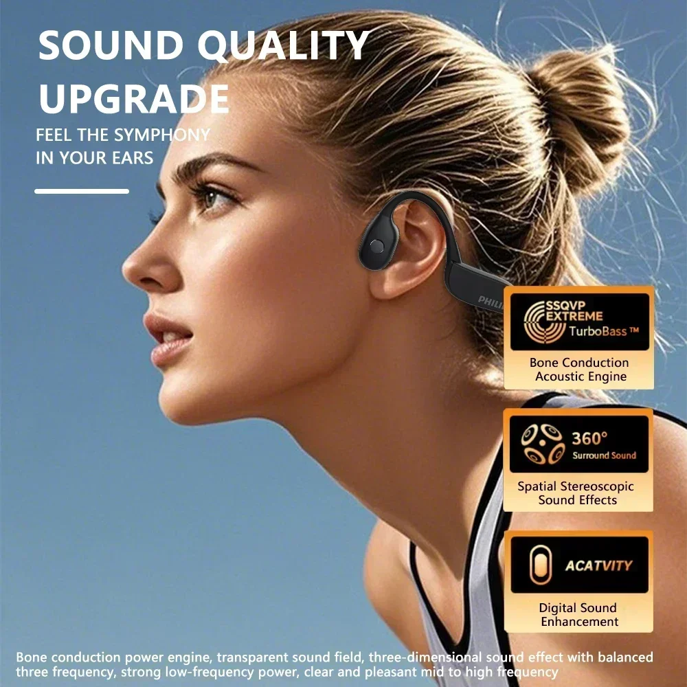 فيليبس TAN5609 سماعة توصيل العظام دعوة الحد من الض...